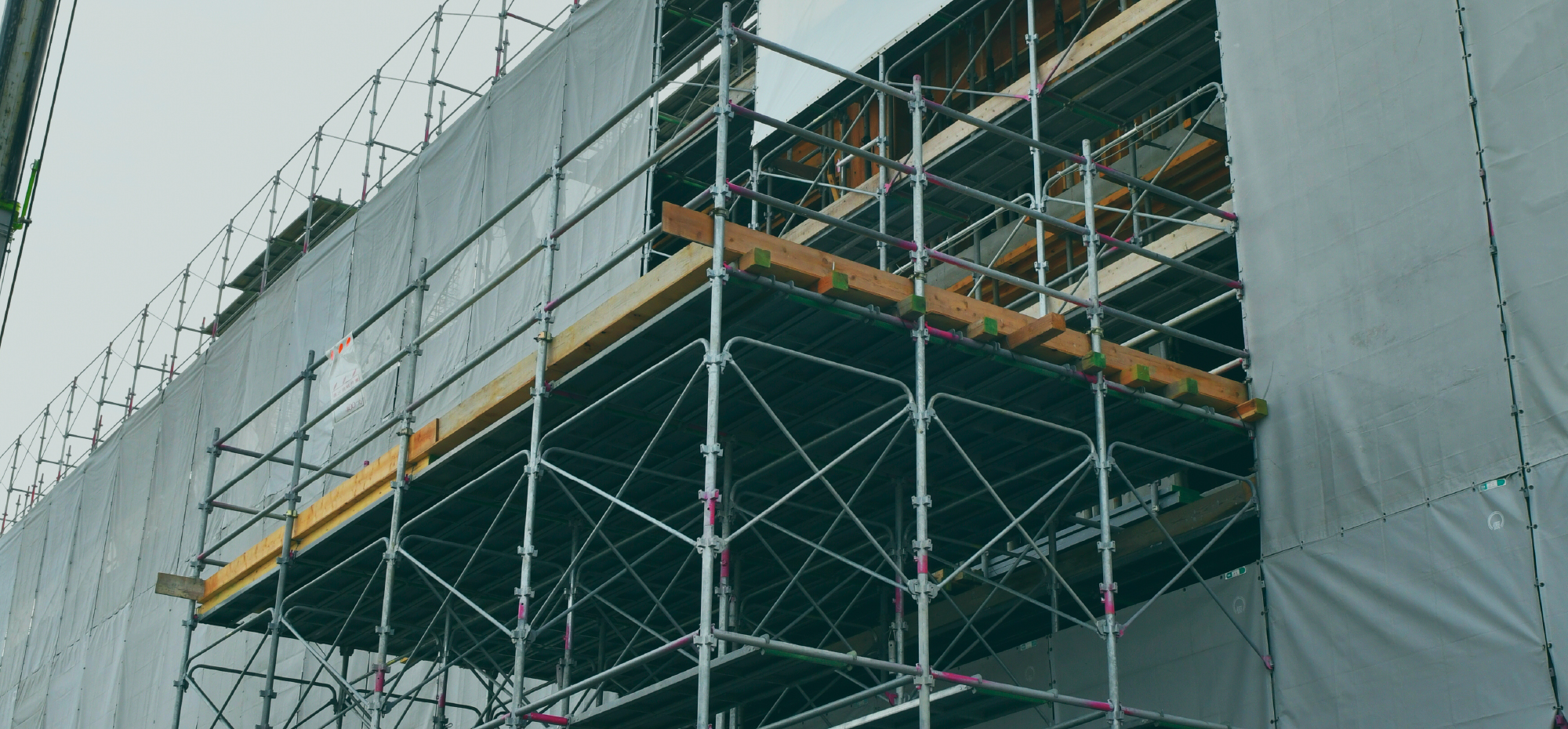 仮資材リース足場一括工事